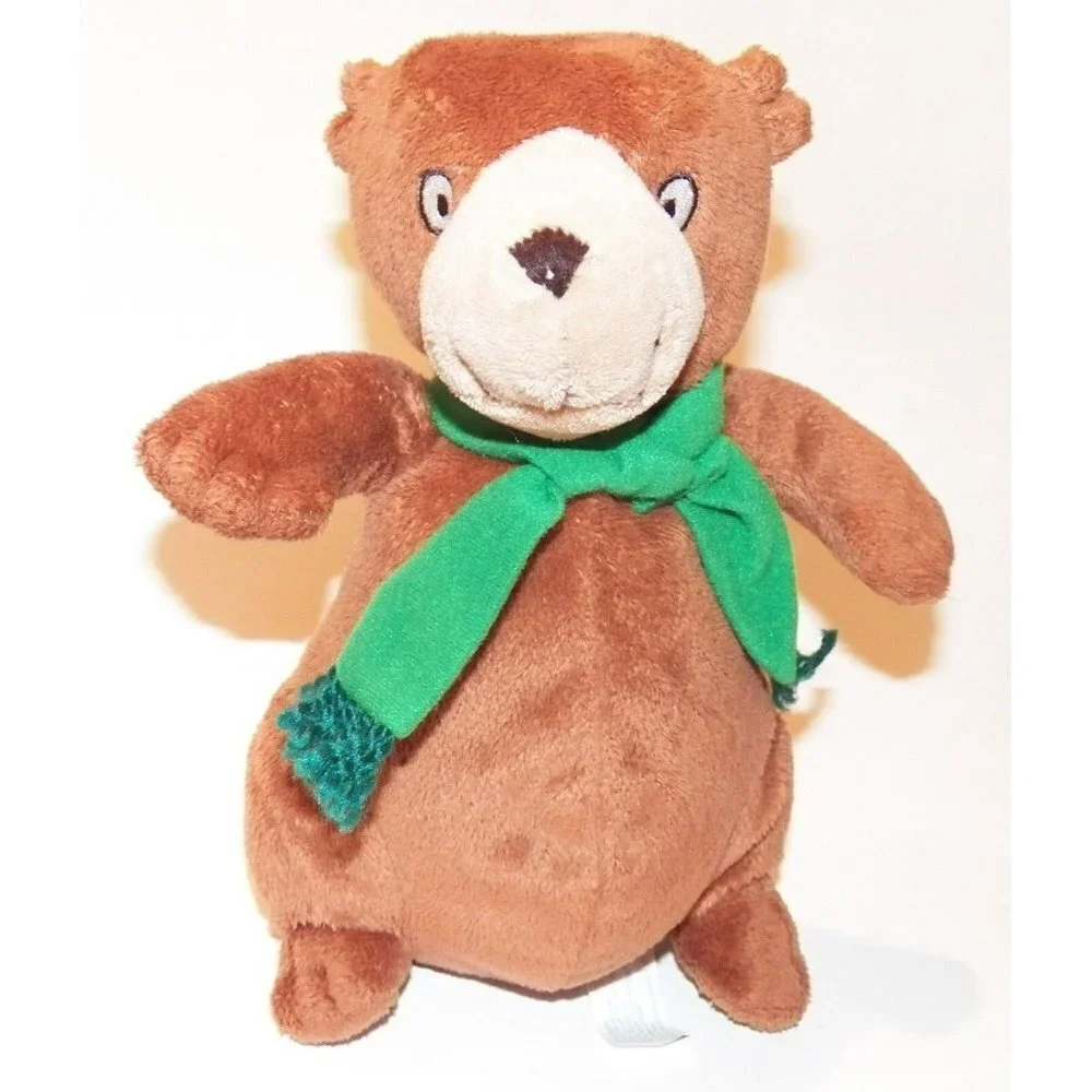 You're All My Favorite Bear Green Scarf Plush Stuffed Animal Kohl Care McBratney
